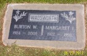  Margaret I Wadsworth