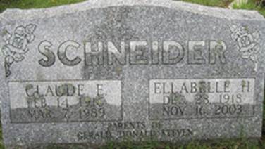  Claude E Schneider
