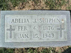  Adelia J Sutphin