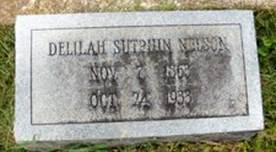  Delilah <I>Sutphin</I> Nelson