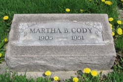  Martha Belle <I>Sutphin</I> Cody