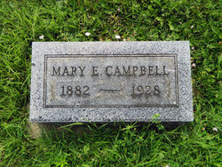  Mary E. Mollie <I>Sutphin</I> Campbell