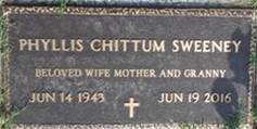  Phyllis Ann <I>Chittum</I> Sweeney