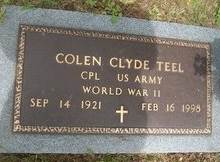  Colen Clyde Teel