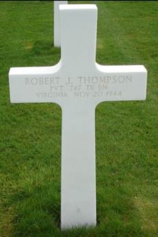 Pvt Robert J Thompson