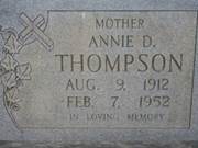 Annie D Thompson