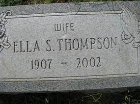 Ella <i>Sutphin</i> Thompson