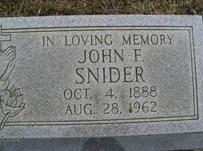 John Farmer Snider