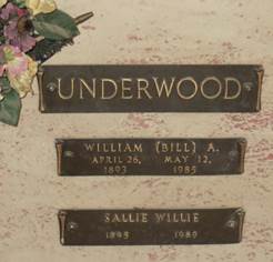 William Asa Bill Underwood
