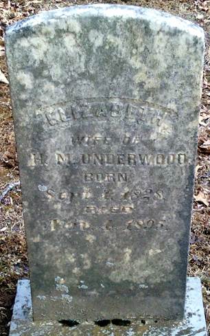 Elizabeth R. <i>Brogan</i> Underwood