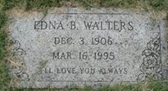 Edna <i>Bennington</i> Walters
