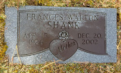 Frances Walton Shank
