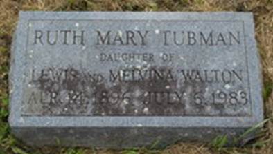 Ruth Mary <i>Walton</i> Tubman