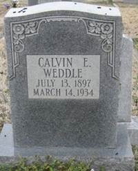 Calvin E Weddle