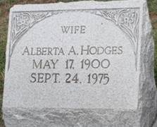 Alberta A Hodges