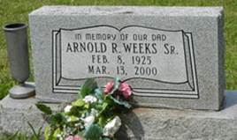  Arnold Rex Weeks, Jr