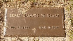  Leria Brooks <I>Whitenack</I> Geary