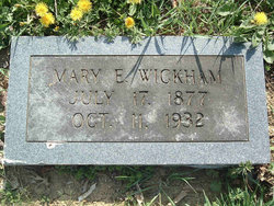 Mary E Wickham