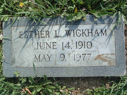 Esther L Wickham