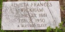 Almeta Frances Wickham