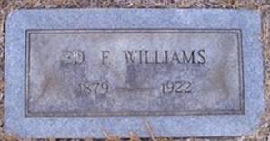 Ed F Williams