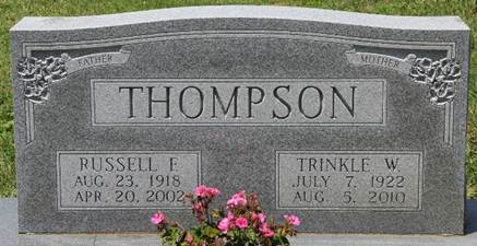 Trinkle <i>Williams</i> Thompson