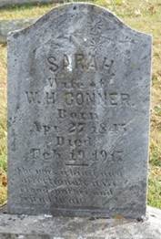 Sarah V. <i>Wilson</i> Conner
