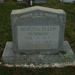 Martha Ellen <i>Yearout</i> Bowman
