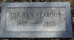 Ida Ann <i>Kelley</i> Yearout