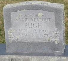 Annie <i>Yearout</i> Pugh