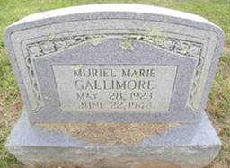  Muriel Marie Gallimore