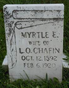 Myrtle Emma <i>Sumpter</i> Chafin