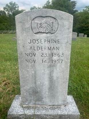 Josephine Ellen “Josie” <I>Martin</I> Alderman