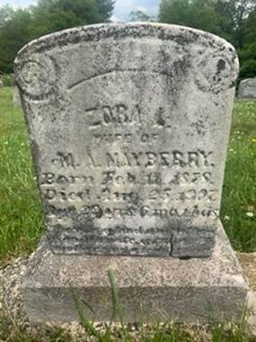 Zora L <I>Alderman</I> Mayberry