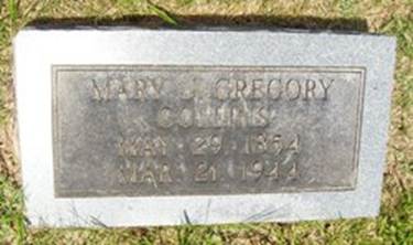 Mary James <I>Gregory</I> Collins 