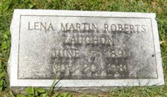 Lena Mae <I>Martin</I> Roberts Laughon 