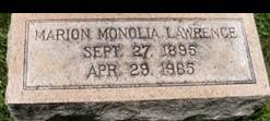 Marion Monolia Lawrence 