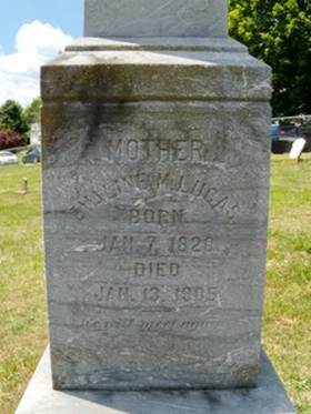 Evaline Matilda <I>Charlton</I> Lucas 