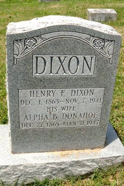 Alpha B <I>Donahoe</I> Dixon 