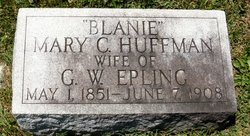 Mary Celestine �Blanie� <I>Huffman</I> Epling 