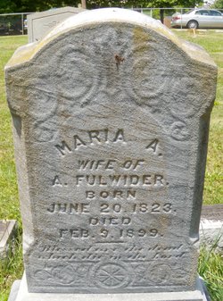 Maria Amanda �Manda� <I>Connevey</I> Fulwider 