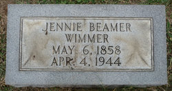 Virginia Sue �Jennie� <I>Beamer</I> Wimmer 
