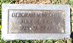 Deborah V <I>Hite</I> McGhee 