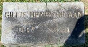 Gillie C <I>Henry</I> Moran 