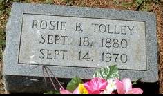  Rosie Belle <I>Tolley</I> Tolley