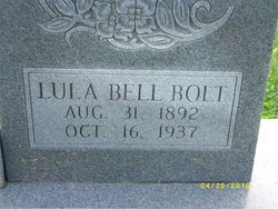  Lula Bell McPeak <I>Sutphin</I> Bolt