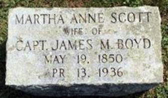  Martha Anne <I>Scott</I> Boyd
