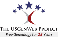 USGenWeb 25th anniversary logo