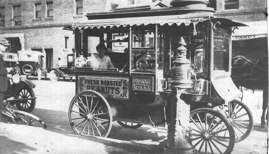 Peanut Vendor Cart