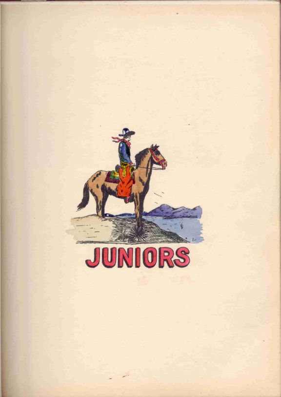 junior class title page